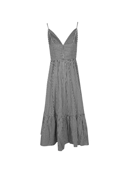Rochie midi Michael Kors cu volane negru