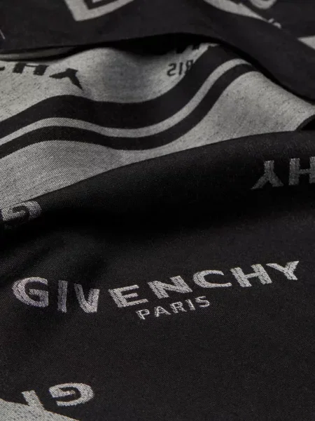 Fular Givenchy de lână negru