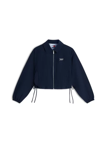 Tommy Jeans Geacă de primăvară-toamnă închis albastru