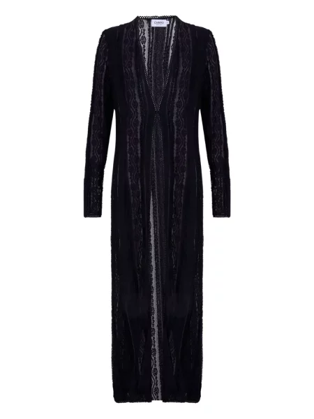 Мрежесто палто Charo Ruiz Ibiza черно