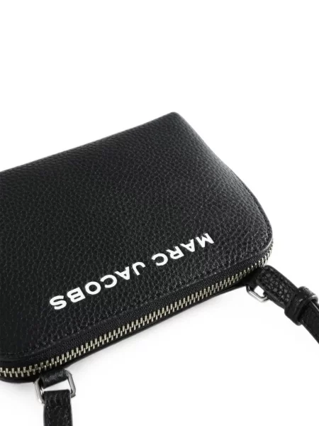 Body Marc Jacobs din piele cu imagine negru