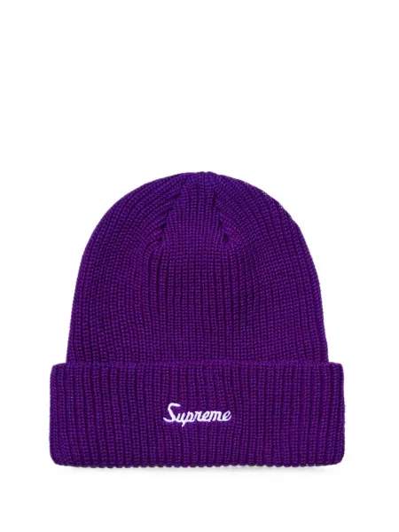 Σκούφος Supreme μωβ