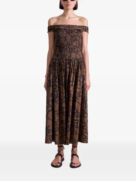 Rochie maxi Apiece Apart maro