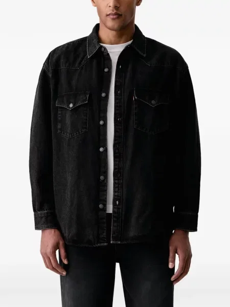 Scurt hanorac Levi's® evazat albastru