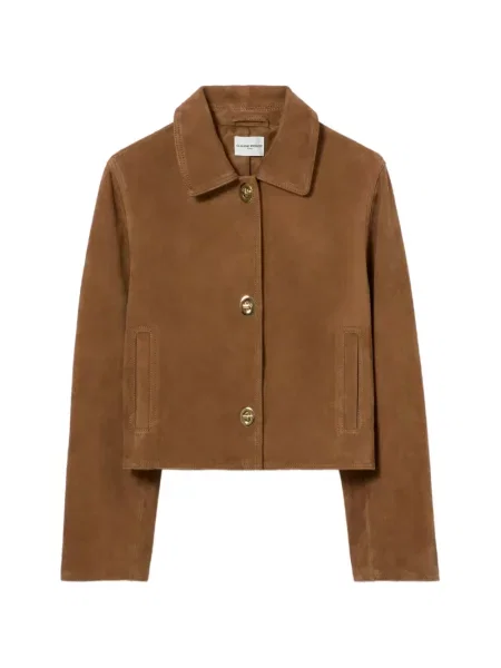 Geanta de piele Claudie Pierlot maro