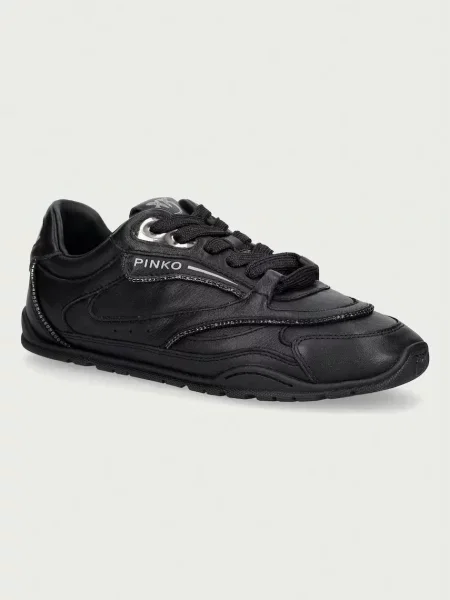 Pinko Yulia 04 sneakers pentru femei din piele negru