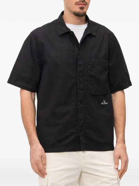 Cămașă Stone Island cu strasuri negru