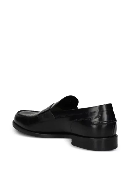 Pantofi loafer Lottusse din piele negru