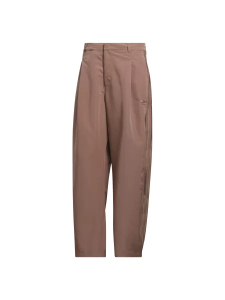 ADIDAS ORIGINALS Pantaloni cutați WOVEN BARREL ciocolatiu