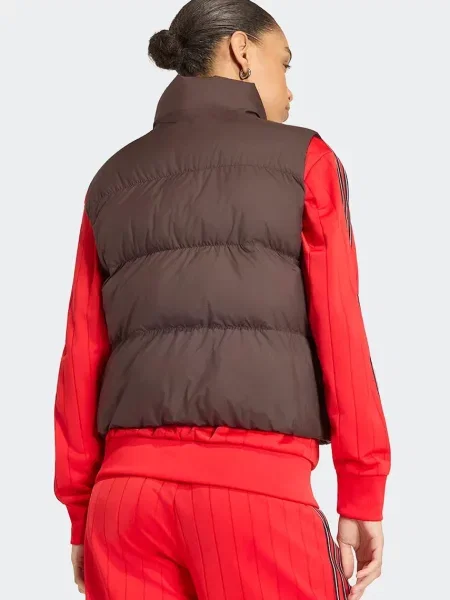 Adidas Originals brezrokavnik Regular Padded rjava