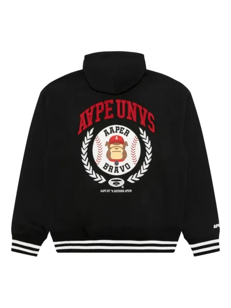 Hanorac cu glugă Aape By A Bathing Ape negru