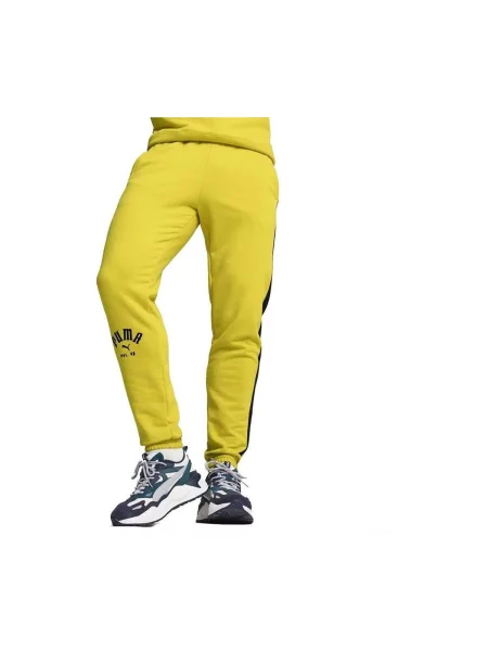 Sportske hlače Puma žuta