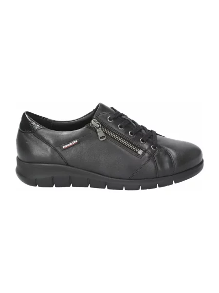 Sneakersy Mephisto skórzane czarne