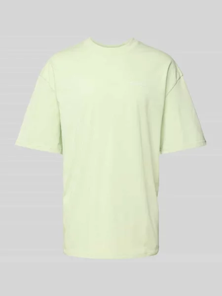 T-shirt o kroju oversized z nadrukiem z logo Pegador