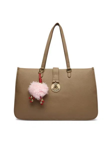 LOVE MOSCHINO Τσάντα μπεζ