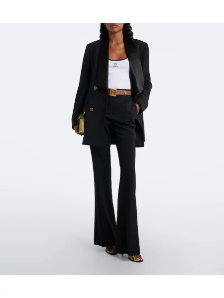 Body Versace tricotate alb