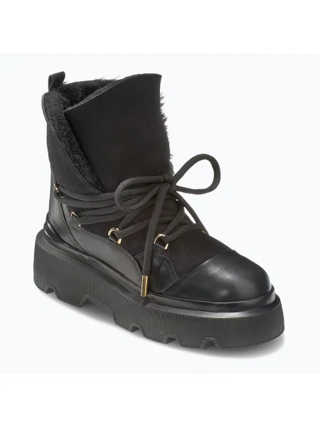 Дамски ботуши INUIKII Endurance Trekking snow black черно