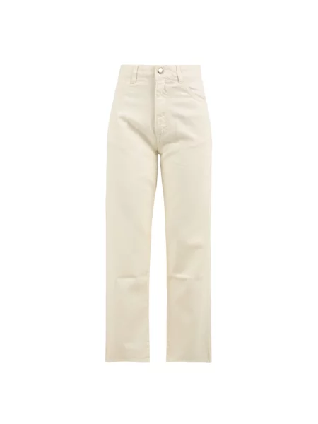 Proste jeansy Icon Denim białe