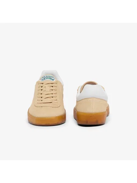 Lacoste Zamszowe Sneakersy Baseshot beżowy