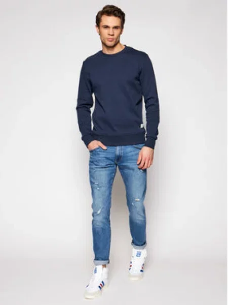 Jack&Jones Mikina Basic Tmavomodrá
