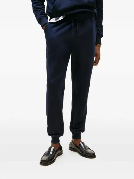 Bėgimas raišteliu kelnės Tommy Hilfiger mėlyna
