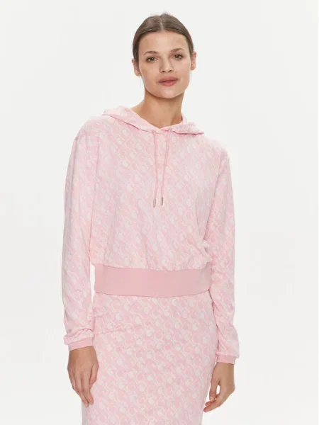 Guess Bluză Gl Logo roz