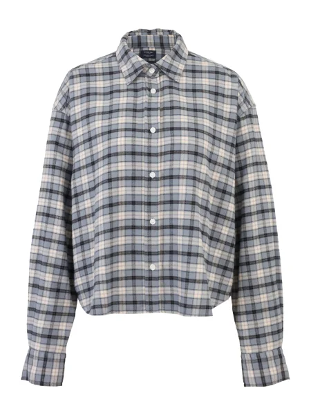 Gap Tall Bluza golobje modra / črna bela