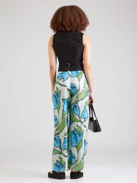 TOPSHOP Nadrág türkiz / vízszín pasztellzöld zöld