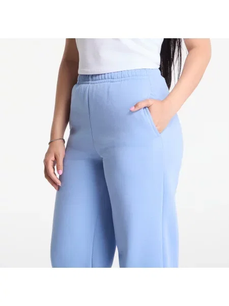 Tepláky Urban Classics Fluffy Sweatpants Powder Blue S modré