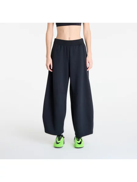 Потници Nike ImpossiblySoft High-Waisted Wide-Leg Pants Black/ Black/ Dk Smoke Grey S черно