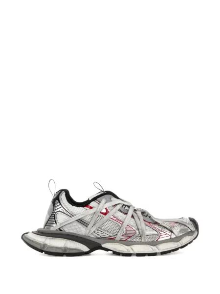 Sneakerși Balenciaga cu șireturi din dantelă alb