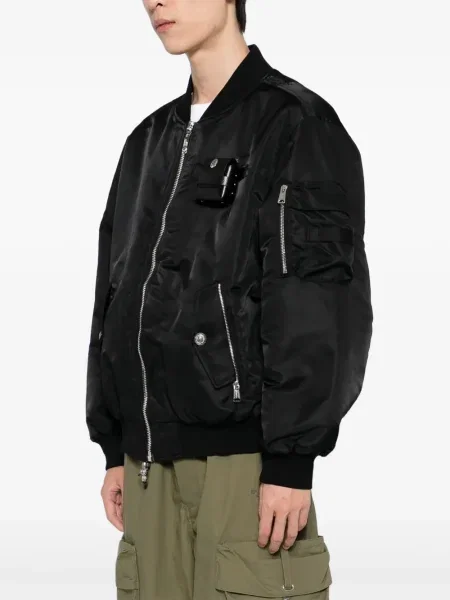 Geacă bomber Bape Black *a Bathing Ape® negru