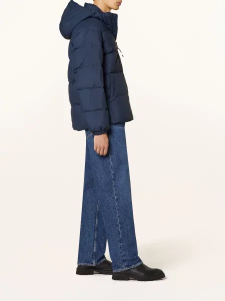 Tommy Jeans Kurtka Puchowa Z Odpinanym Kapturem blau