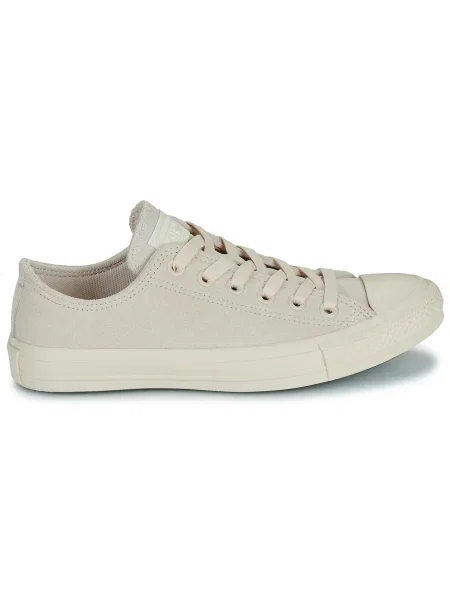 Semišové tenisky Converse Chuck Taylor All Star béžová
