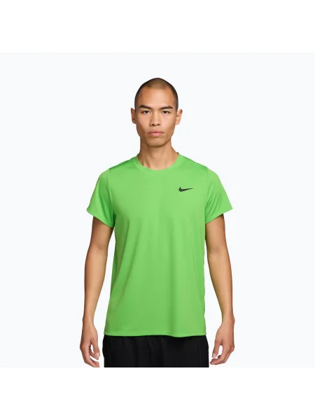 Tricou de tenis pentru bărbați Nike Court Dri-Fit Victory Mean Green/Black negru