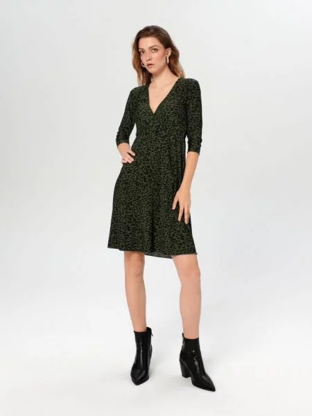 Мінісукня з візерунком різнобарвний