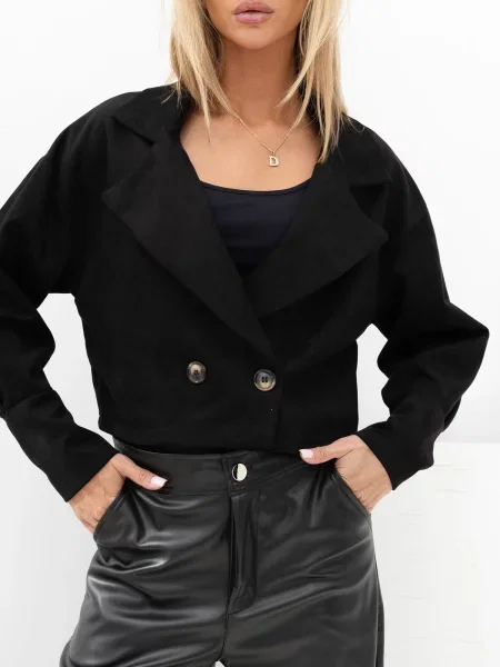 Jakna Italy Moda crna