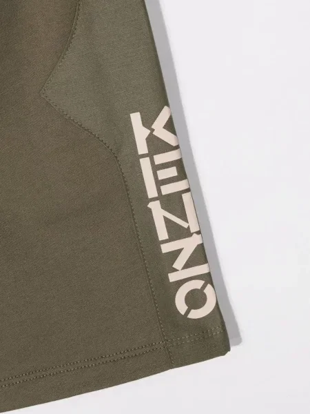 Szorty dziecięce Kenzo zielone