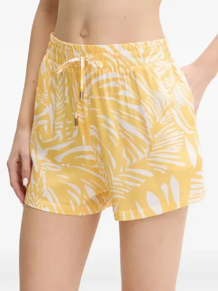 Pantaloni scurți Melissa Odabash cu imagine galben
