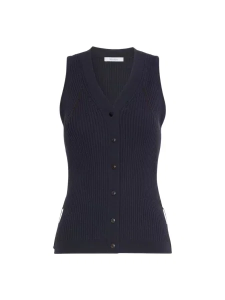 Top Max Mara niebieski
