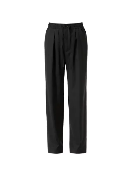 Плисирани шнур за пристягане панталон Attachment черно