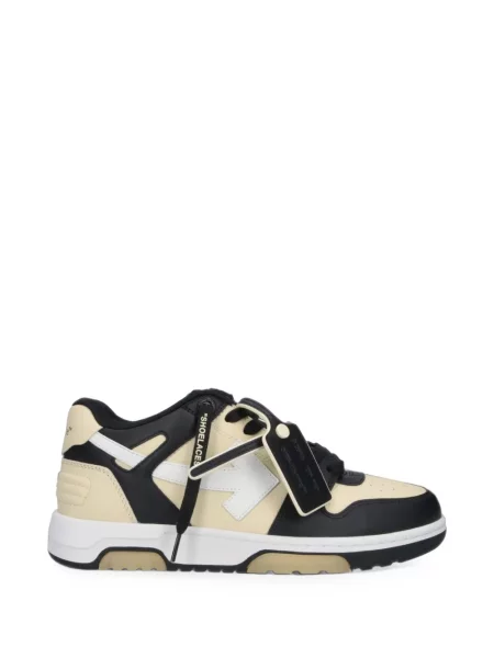 Sneakerși Off-white business alb