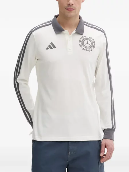 Tricou Adidas cu imagine plasă cu dungi negru