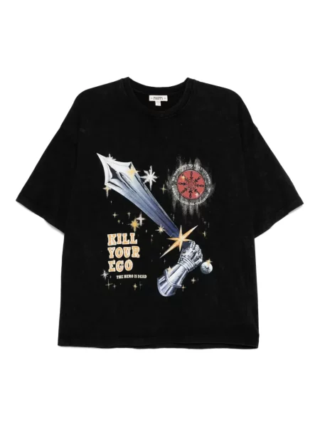 Тениска Stain Shade с принт черно