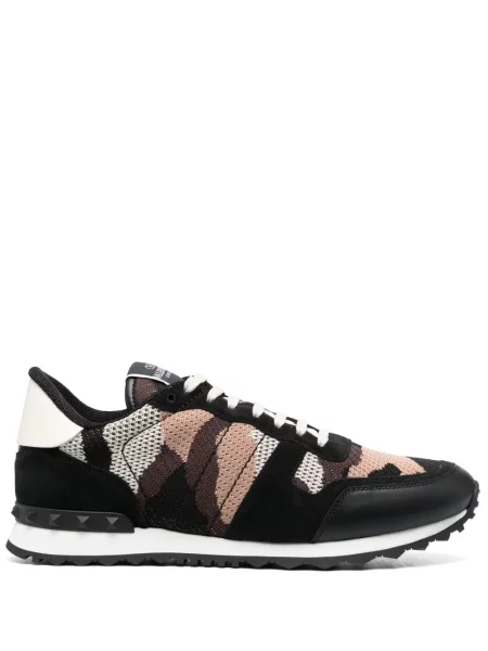 Sneakerși Valentino Garavani cu model camuflaj