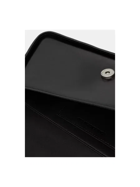 Karl Lagerfeld torebka bagietka skórzana K/SIGNATURE czarna