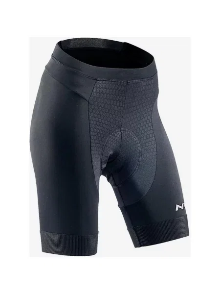 Spodenki na szelkach bez ramiączek Northwave Active XS czarne