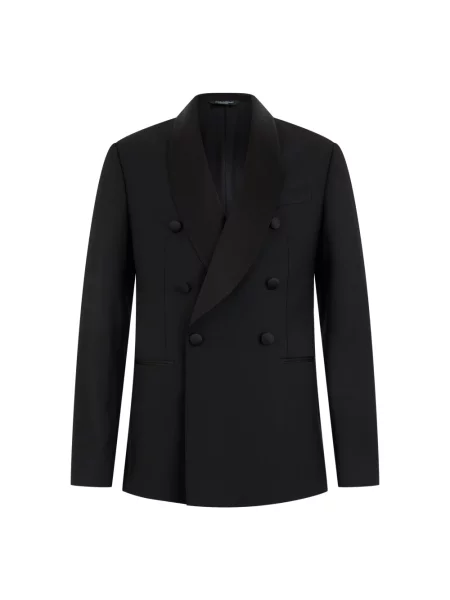 Garnitur Dolce And Gabbana wełniany czarny