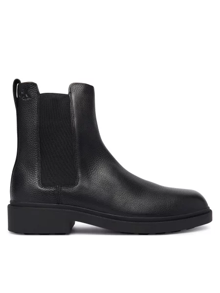 Calvin Klein Gležnjarji Chelsea Dress Lug Chelsea Boot Lth črna