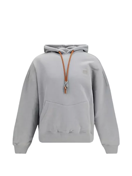 Hanorac cu glugă Loewe cu broderie gri